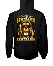 One A Lineman Always A Lineman Hooded Sweatshirt thumbnail