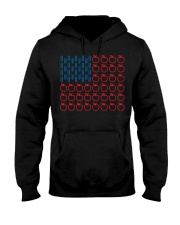 Flag Teacher Hooded Sweatshirt thumbnail