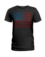 Flag Teacher Ladies T-Shirt thumbnail