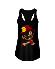 Firefighter's Halloween Ladies Flowy Tank thumbnail