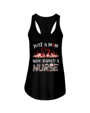 Just A Mom Who Raised A Nurse Ladies Flowy Tank thumbnail