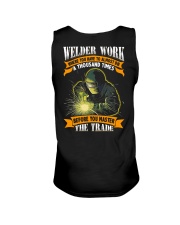 Welder Work Where You Have To Almost Die A Thousan Unisex Tank thumbnail