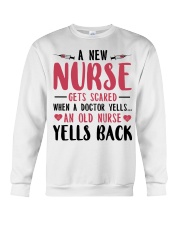 A New Nurse Get Scared When A Doctor Yells Crewneck Sweatshirt thumbnail