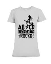 ABCD Kindergarten rocks Premium Fit Ladies Tee thumbnail