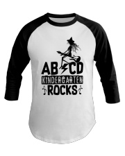 ABCD Kindergarten rocks Baseball Tee thumbnail