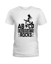 ABCD Kindergarten rocks Ladies T-Shirt thumbnail
