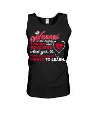 Nurses Are Highly Trained And Educated Unisex Tank thumbnail