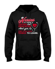 Nurses Are Highly Trained And Educated Hooded Sweatshirt thumbnail