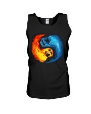 Skull Color Tee Unisex Tank tile