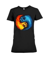 Skull Color Tee Premium Fit Ladies Tee tile