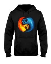 Skull Color Tee Hooded Sweatshirt tile