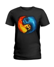 Skull Color Tee Ladies T-Shirt tile
