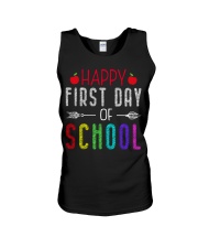 Happy First Day Of School Unisex Tank tile