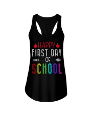 Happy First Day Of School Ladies Flowy Tank tile