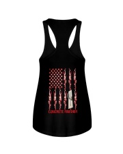 American Flag Concrete Finisher Ladies Flowy Tank thumbnail