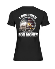 I Run Hoes For Money Premium Fit Ladies Tee thumbnail