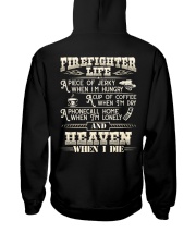 Firefighter Life A Piece Of Jerky When I'm Hungry Hooded Sweatshirt thumbnail