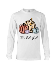 It's Fall Y'all Teacher Long Sleeve Tee thumbnail