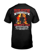 Death Smiles At Every One Grumpy Old Firefighter Premium Fit Mens Tee thumbnail