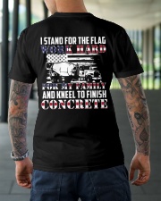 Kneel To Finish Concrete Classic T-Shirt lifestyle-mens-crewneck-back-3
