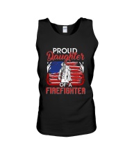 Proud Daughter Firefighter Unisex Tank thumbnail