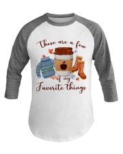 Favorite Things Teacher Baseball Tee thumbnail