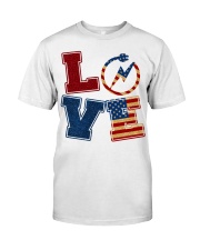 Love Electrician Classic T-Shirt front