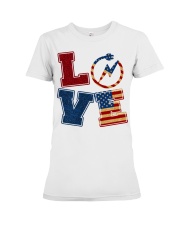 Love Electrician Premium Fit Ladies Tee thumbnail