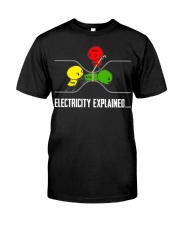 ELECTRICITY EXPLAINED Premium Fit Mens Tee tile
