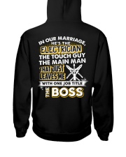 In Our Marriage He's The Electrician Hooded Sweatshirt thumbnail