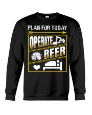 Plan For Today Operator Crewneck Sweatshirt thumbnail