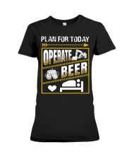Plan For Today Operator Premium Fit Ladies Tee thumbnail