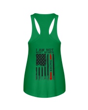 I Am Not Most Women Teacher Ladies Flowy Tank tile