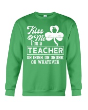 Kiss Me I'm A Teacher Tee Crewneck Sweatshirt tile