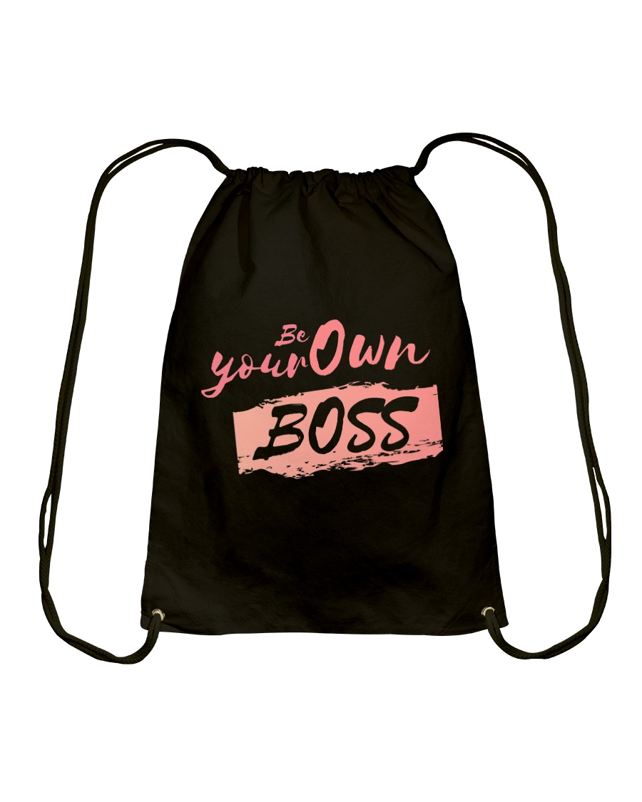 Be Your Own Boss - Female Edition Drawstring Bag