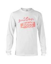 Be Your Own Boss - Female Edition Long Sleeve Tee thumbnail