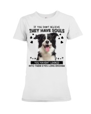 Border Collie 1 Have Souls Premium Fit Ladies Tee tile