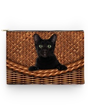Black Cat Rattan Accessory Pouch - Large thumbnail