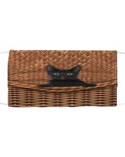 Black Cat Rattan Cloth face mask thumbnail