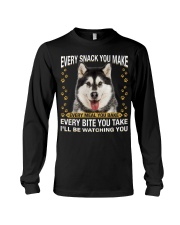 Alaskan Malamute Watching Long Sleeve Tee tile
