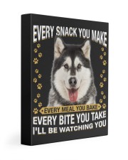 Alaskan Malamute Watching Gallery Wrapped Canvas Prints tile