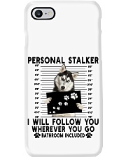 Siberian Husky Follow You Phone Case tile