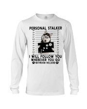 Siberian Husky Follow You Long Sleeve Tee tile