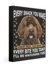 Labradoodle 1 Watching Gallery Wrapped Canvas Prints tile