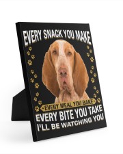 Bracco Italiano Watching Easel-Back Gallery Wrapped Canvas tile