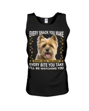 Cairn Terrier 1 Watching Unisex Tank tile