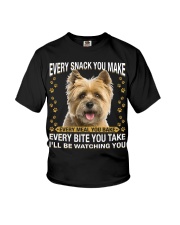 Cairn Terrier 1 Watching Youth T-Shirt tile
