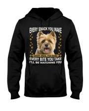 Cairn Terrier 1 Watching Hooded Sweatshirt tile