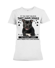 Staffordshire Bull Terrier 1 Have Souls Premium Fit Ladies Tee tile