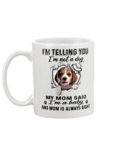 Beagle Telling Mug back